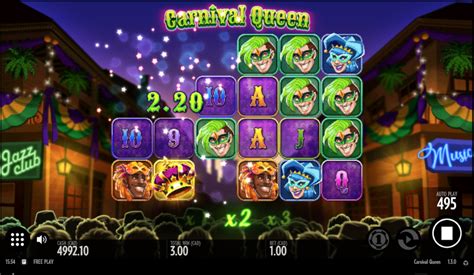 Carnival Queen Free Play in Demo Mode and Game Review.